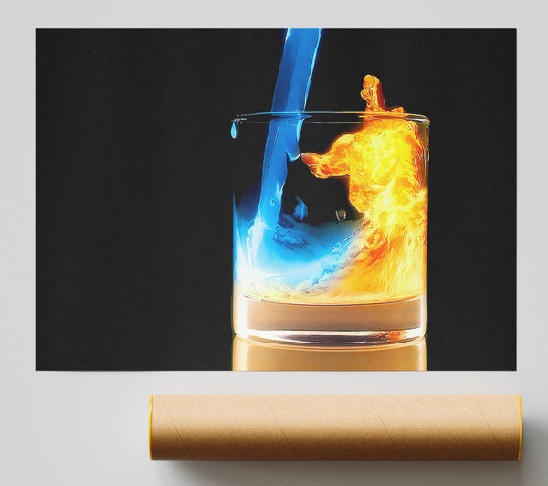 Pouring Fire And Water