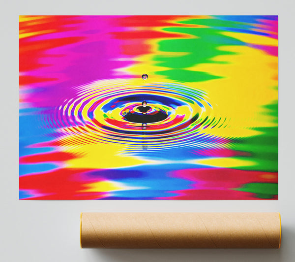 Rainbow Water Ripple