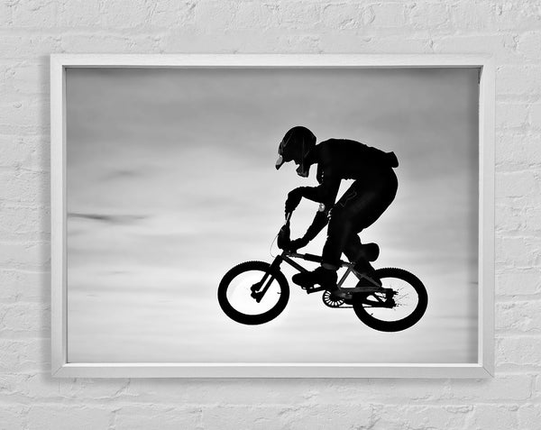 BMX Jump B n W