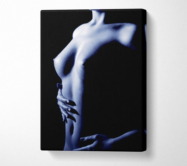 Female Torso Side Blue