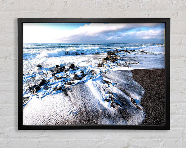 Waves Crashing On The Beach