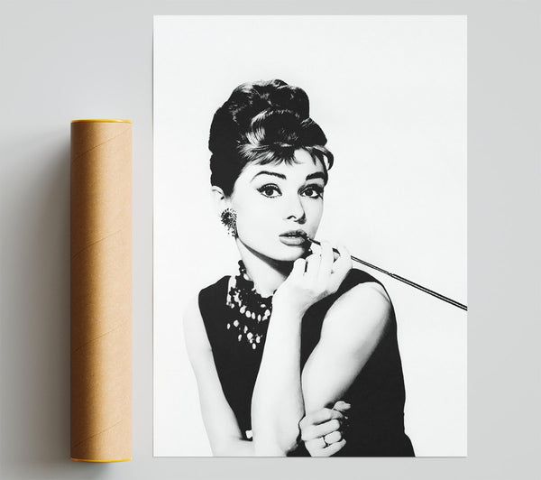 Audrey Hepburn Cigarette