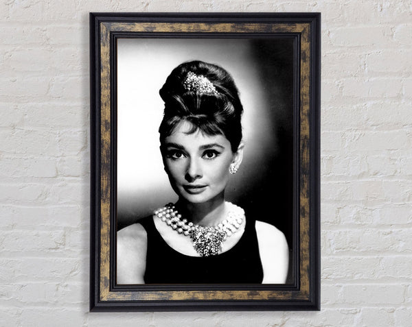 Audrey Hepburn Diamonds And Pearls