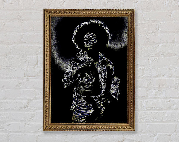 Jimi Hendrix Black