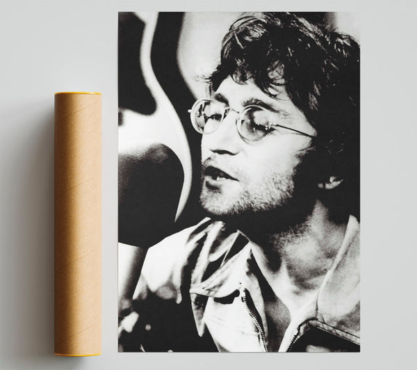 John Lennon Imagine B N W