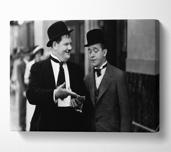 Laurel And Hardy Street Walk