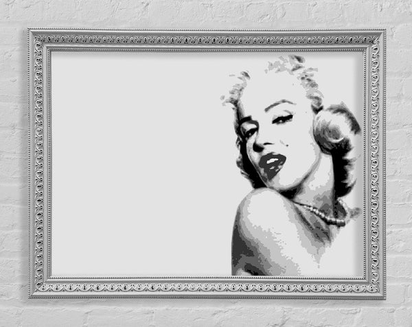 Marilyn Monroe Retro Grey