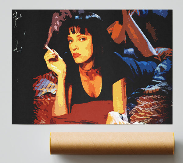 Pulp Fiction Mia Smoking