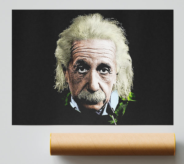 Albert Einstein Retro Colours