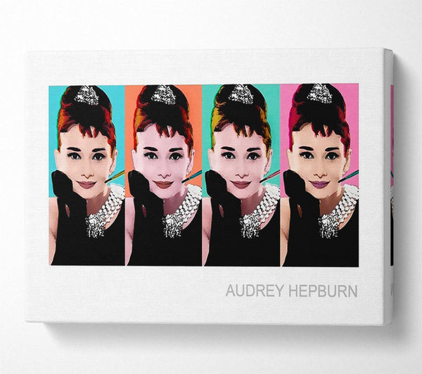 Audrey Hepburn 4 Faces