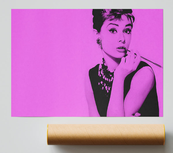 Audrey Hepburn Pink