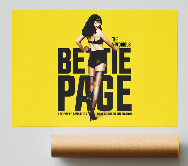 Bettie Page Yellow