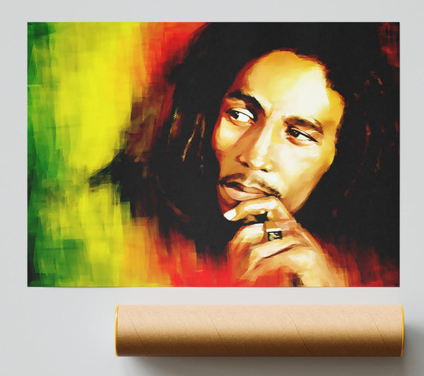 Bob Marley Red Yellow Green