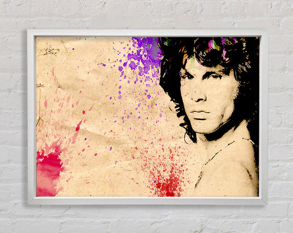 Jim Morrison Colour Splash