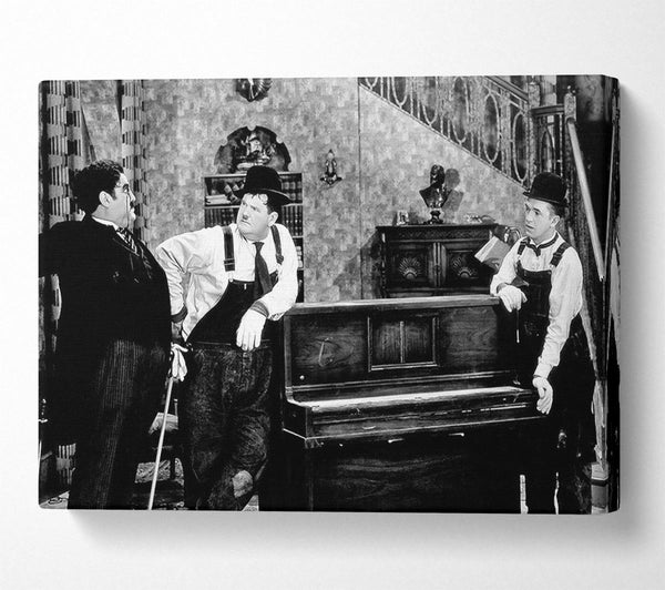 Laurel And Hardy Piano Break