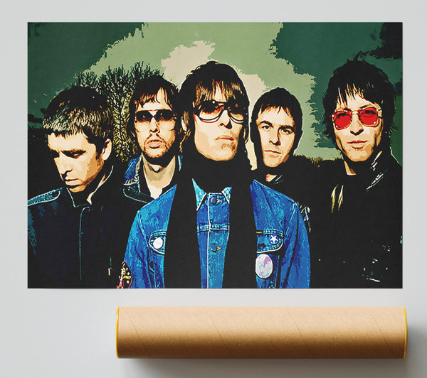 Oasis Pop Art Colour