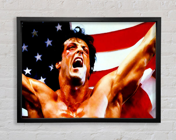 Rocky American Flag