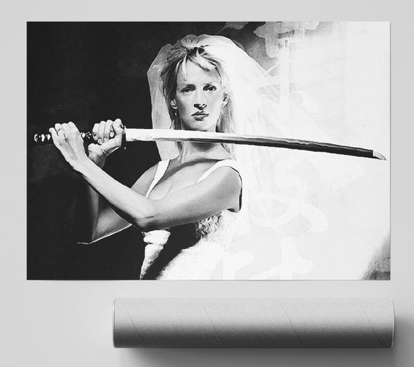 Kill Bill The Bride B N W