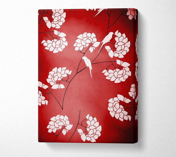 Cherrytree Birds Red