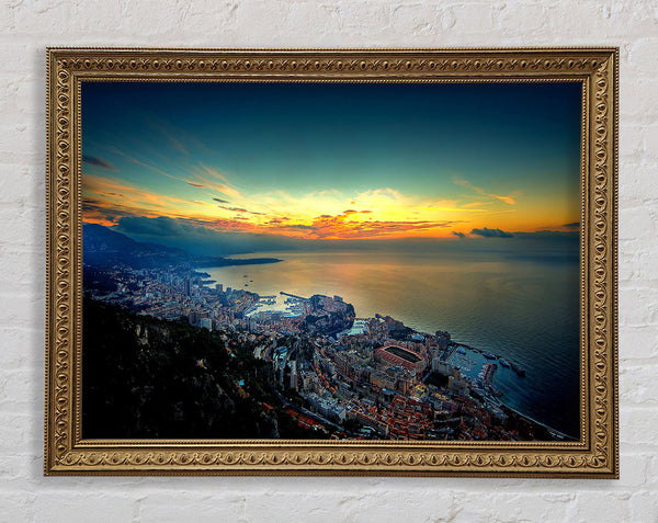 Monaco Aerial View