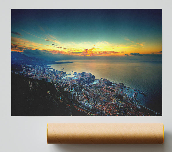 Monaco Aerial View