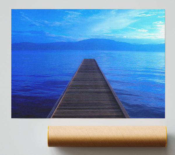 Wooden Bridge To The Sea