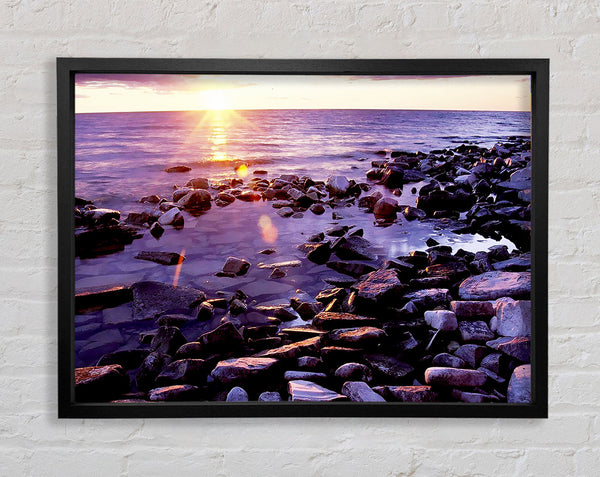 Ocean Pebble Sunrise