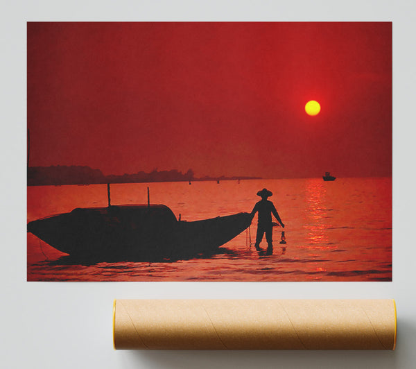 Red Fisherman