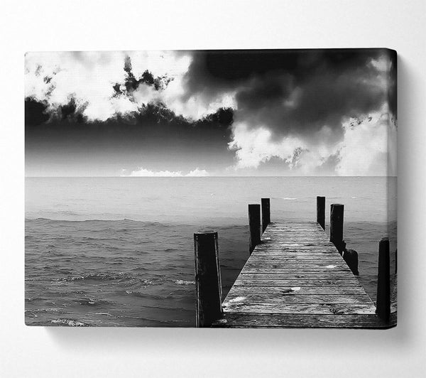 Black And White Pier