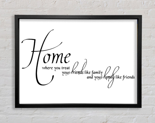 Family Quote Home Family Friends