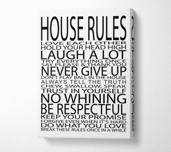 Family Quote House Rules Love Each Other