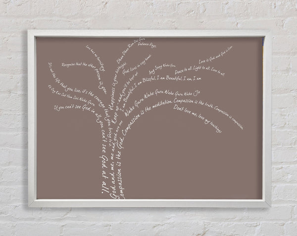 Love Quote The Love Tree Beige