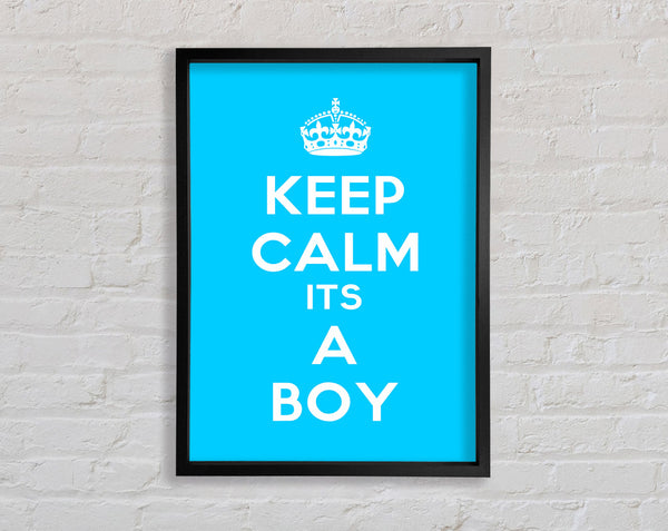 Nursery Quote Keep Calm Its A Boy