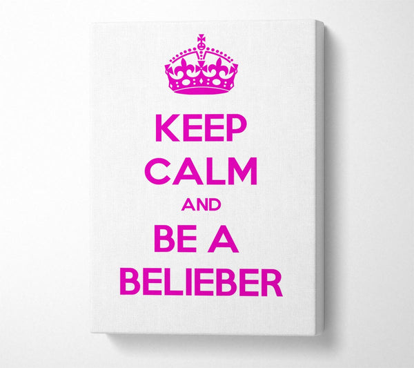 Music Quote Keep Calm Justin Bieber