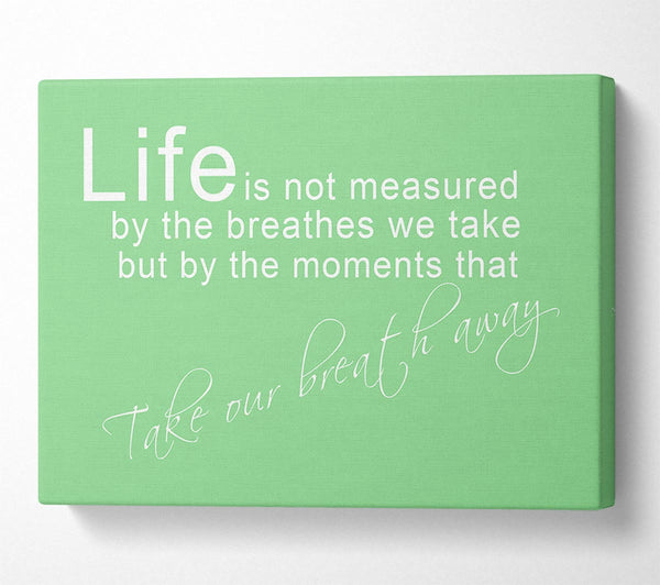 Life Is Not Measured Green