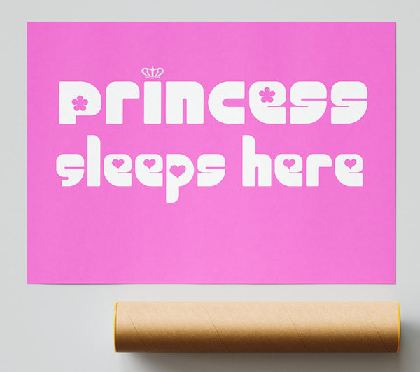 Princess Sleeps 2 Vivid Pink