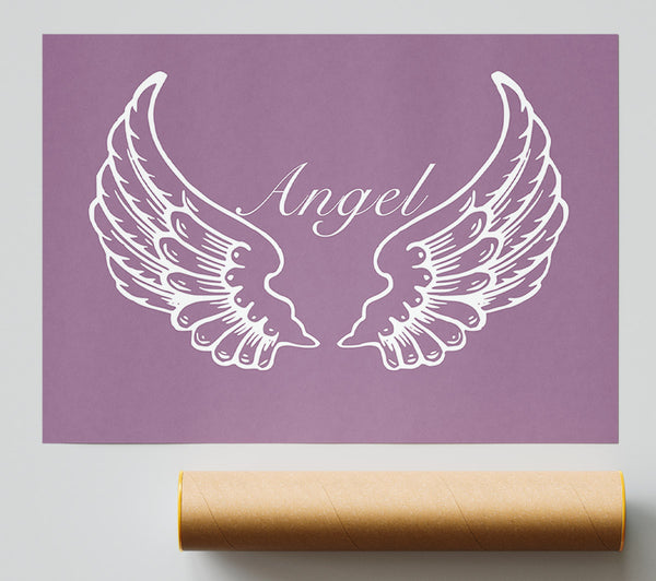 Angel Wings Dusty Pink