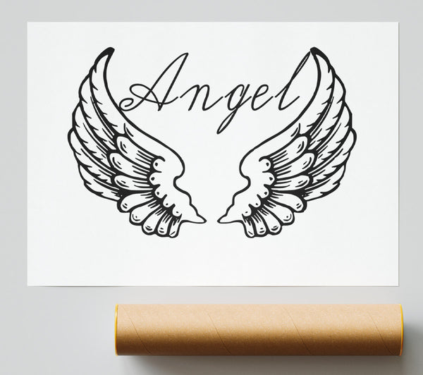 Angel Wings 4 White