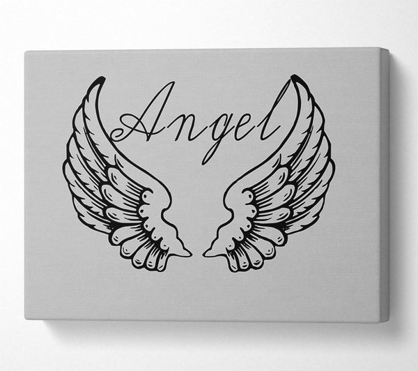 Angel Wings 4 Grey