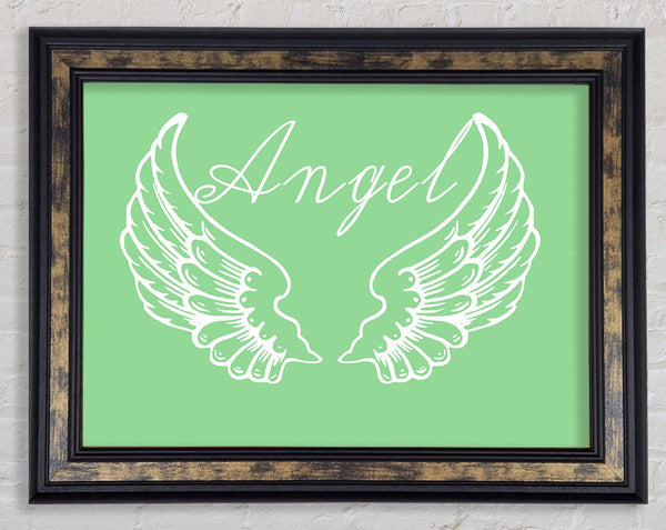 Angel Wings 4 Green