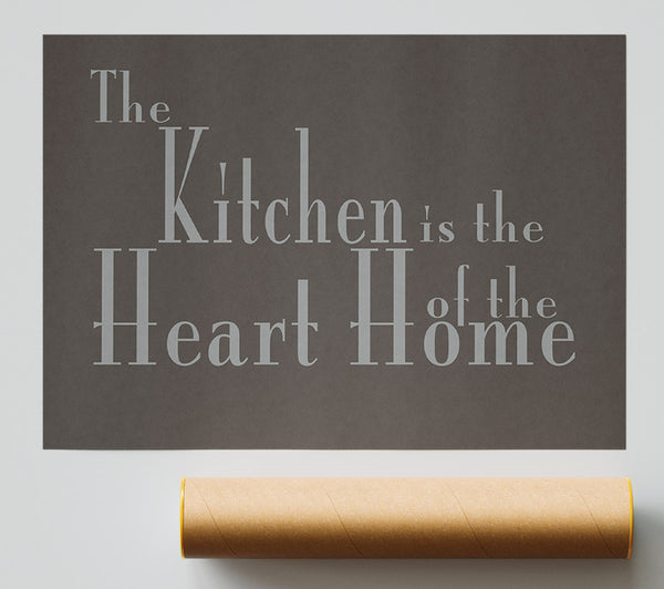 Kitchen Quote The Kitchen Is The Heart Of The Home 2 Chocolate