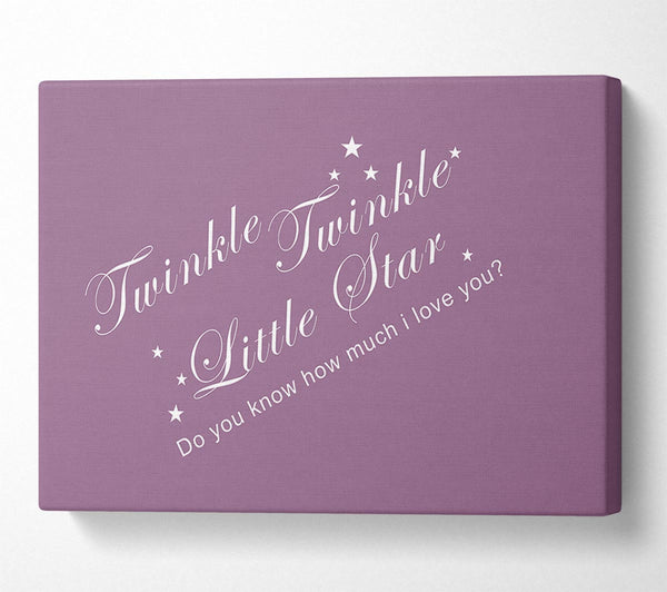 Twinkle Twinkle Little Star 2 Dusty Pink