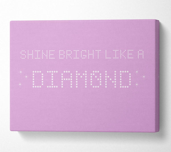 Music Quote Shine Bright Rihanna Pink