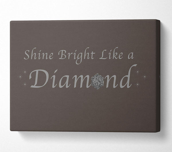 Music Quote Shine Bright Like A Diamond Rihanna Chocolate