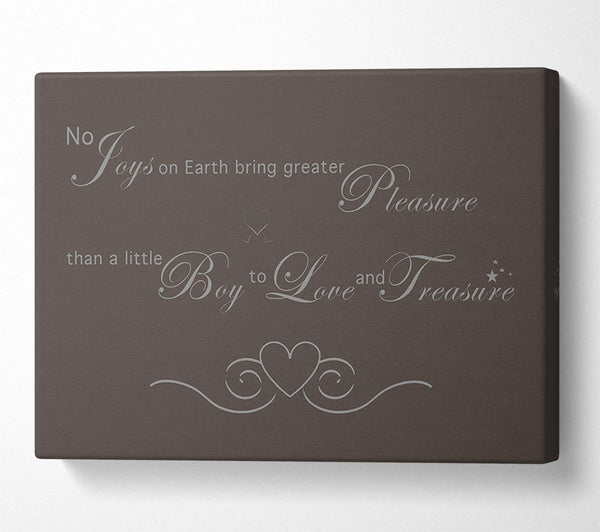 Boys Room Quote No Joys On Earth Bring Pleasure Chocolate