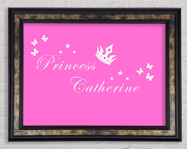 Your Own Name Princess 2 Vivid Pink