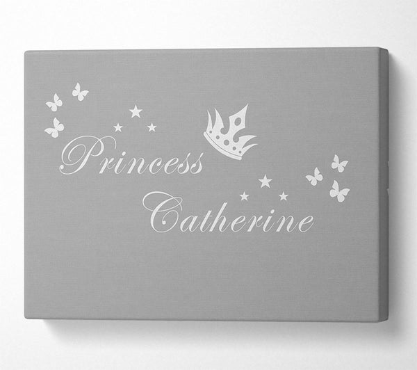 Your Own Name Princess 2 Grey White