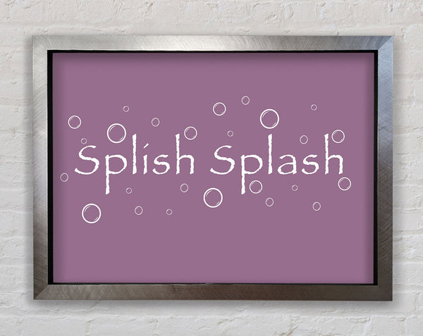 Bathroom Quote Splish Splash Bathroom Dusty Pink