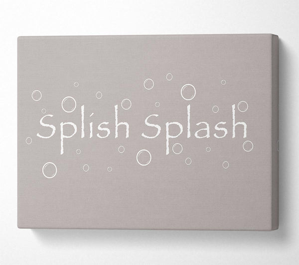 Bathroom Quote Splish Splash Bathroom Beige