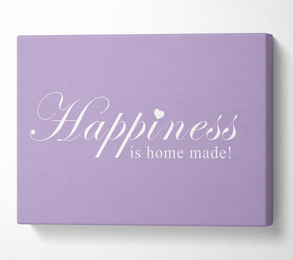 Home Quote Happiness Is Home Made Lilac